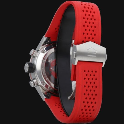 Montre TAG Heuer Carrera - Montre homme Calibre Heuer 01 en acier 58 Facettes MT42691