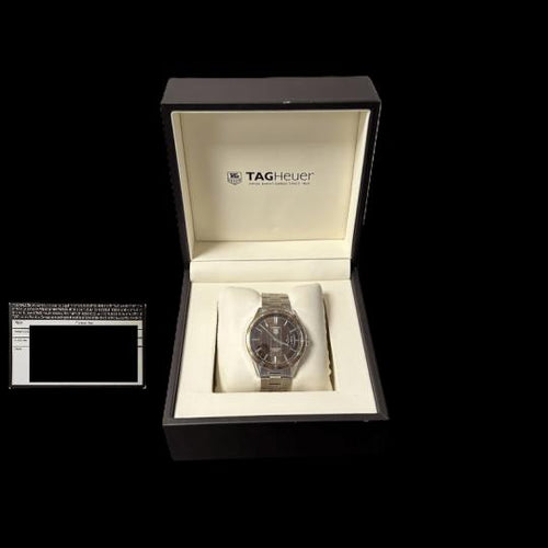 Montre TAG Heuer Carrera - Montre Calibre 5 automatique acier 39 mm 58 Facettes MT42821