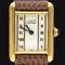 Montre Cartier Tank Vermeil - Montre femme quartz plaqué or 58 Facettes MT42665
