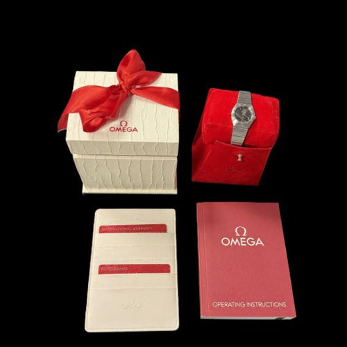 Montre Omega Constellation - Montre femme en acier 25 mm 58 Facettes MT42908