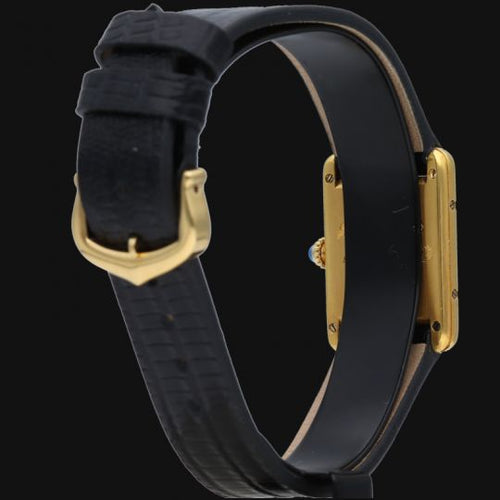 Montre Cartier Tank Vermeil - Montre femme à quartz 58 Facettes MT42666