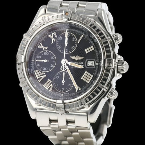 Montre Breitling Crosswind - Montre chronographe automatique homme en acier 58 Facettes MT42008
