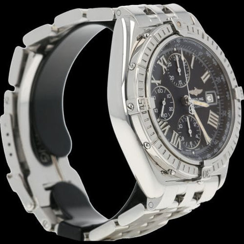 Montre Breitling Crosswind - Montre chronographe automatique homme en acier 58 Facettes MT42008