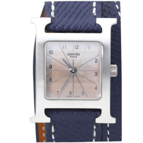 Montre Hermès Heure H - Montre en acier 58 Facettes MT42714