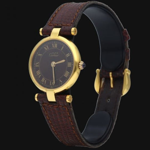 Montre Cartier Must de Cartier Vermeil - Montre femme quartz 24 mm 58 Facettes MT42975