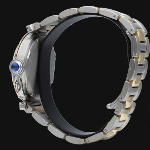 Montre Cartier Pasha - Montre automatique 35 mm en or jaune et acier 58 Facettes MT42741