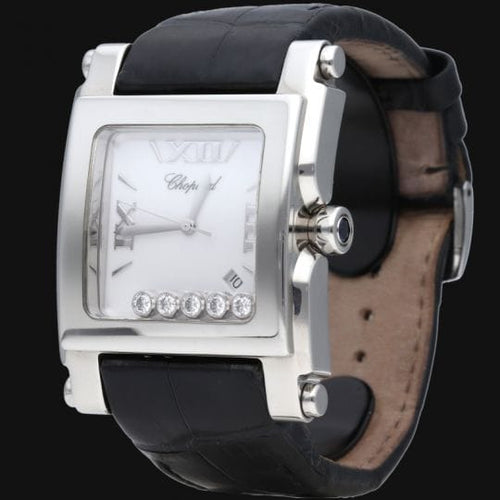 Montre Chopard Happy Sport - Montre femme en acier 35 mm 58 Facettes MT42963