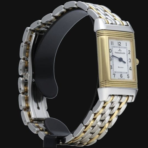 Montre Jaeger-LeCoultre Reverso - Montre femme classique en or jaune et acier 58 Facettes MT42848