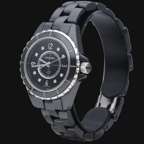 Montre Chanel J12 - Montre quartz 29 mm en céramique noire 58 Facettes MT42776