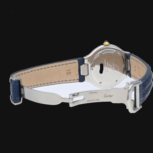 Montre Cartier Must 21 - Montre femme quartz en or jaune et acier 58 Facettes MT42985