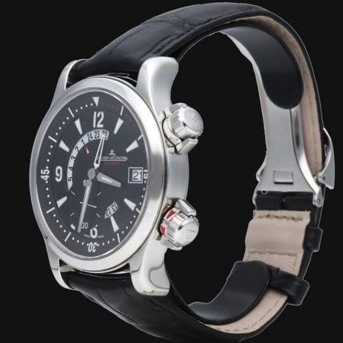 Montre Jaeger-LeCoultre Master Compressor Dualmatic - Montre automatique homme acier 42 mm 58 Facettes MT43194