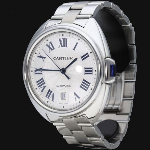 Montre Cartier Clé de Cartier - Montre automatique homme en acier 40 mm 58 Facettes MT43204
