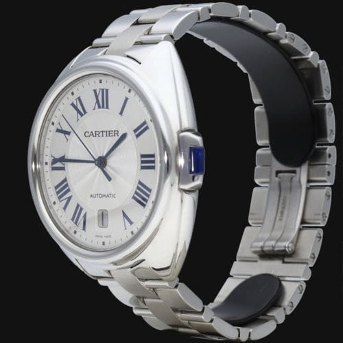 Montre Cartier Clé de Cartier - Montre automatique homme en acier 40 mm 58 Facettes MT43204
