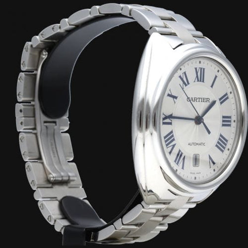 Montre Cartier Clé de Cartier - Montre automatique homme en acier 40 mm 58 Facettes MT43204