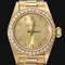Montre Rolex Oyster Perpetual - Montre 26 mm en or jaune et diamants 58 Facettes MT43271