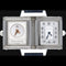 Montre Jaeger-LeCoultre Reverso Duetto - Montre femme en acier 58 Facettes MT42865