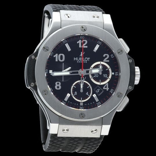 Montre Hublot Big Bang - Montre chronographe 44 mm en acier 58 Facettes MT43285