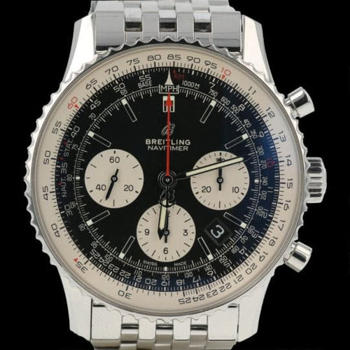 Montre Breitling Navitimer - Montre automatique homme en acier 43 mm 58 Facettes MT43188