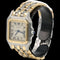 Montre Cartier Panthère - Montre en or jaune et acier, quartz 58 Facettes MT43383