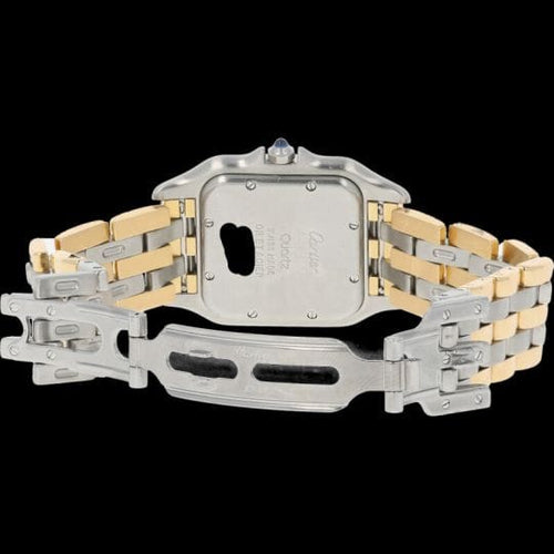 Montre Cartier Panthère - Montre en or jaune et acier, quartz 58 Facettes MT43383