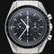 Montre Omega Speedmaster Moonwatch - Montre chronographe 42 mm en acier 58 Facettes MT43359