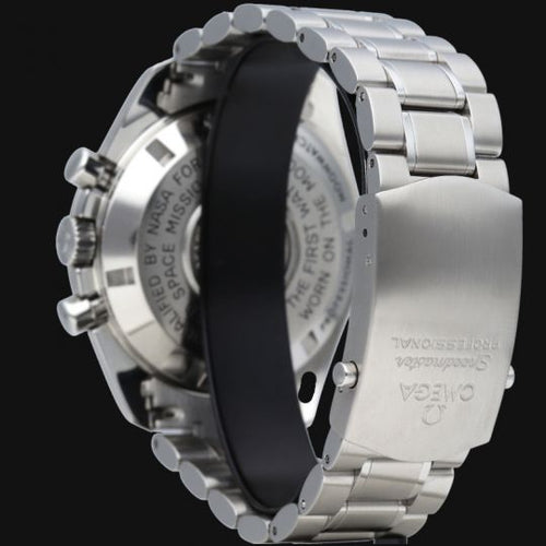Montre Omega Speedmaster Moonwatch - Montre chronographe 42 mm en acier 58 Facettes MT43359