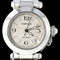 Montre Cartier Pasha - Montre automatique 35 mm en acier 58 Facettes MT42868