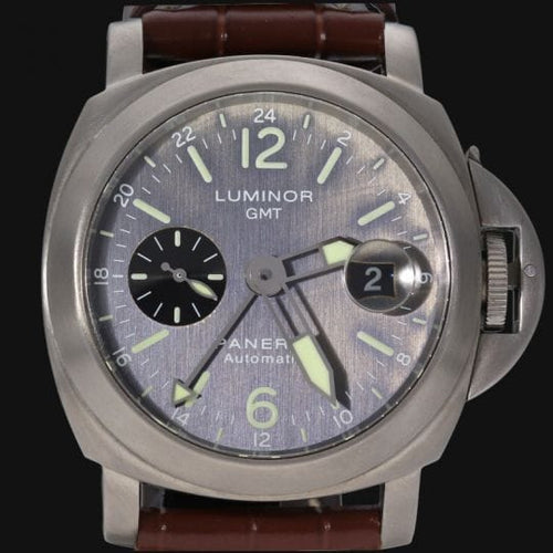 Montre Panerai Luminor GMT - Montre automatique en titane 44 mm 58 Facettes MT43510