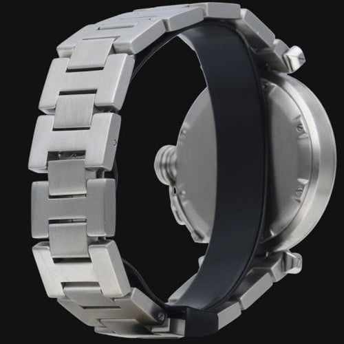 Montre Cartier Pasha - Montre automatique 35 mm en acier 58 Facettes MT41480