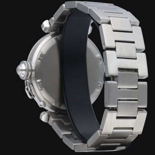 Montre Cartier Pasha - Montre automatique 35 mm en acier 58 Facettes MT41480