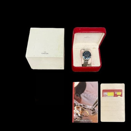 Montre Omega Seamaster Diver 300M - Montre chronographe en acier 58 Facettes MT43657