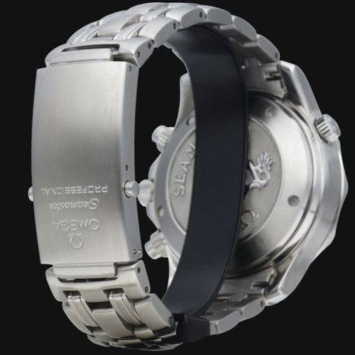 Montre Omega Seamaster Diver 300M - Montre chronographe en acier 58 Facettes MT43657