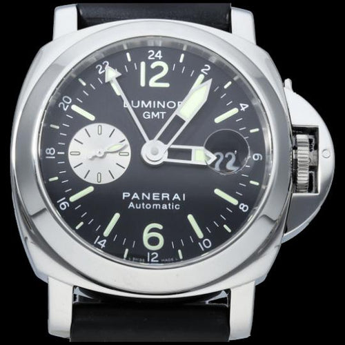 Montre Panerai Luminor GMT - Montre automatique homme en acier 44 mm 58 Facettes MT43504