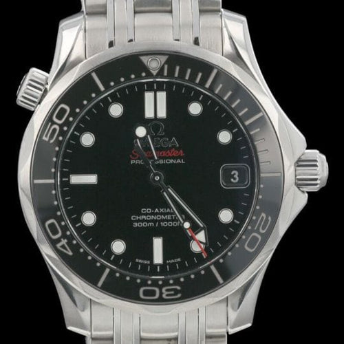 Montre Omega Seamaster Diver 300M - Montre 36 mm en acier, cadran noir 58 Facettes MT43761