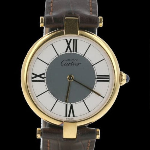 Montre Cartier Must Vendôme - Montre femme en vermeil, quartz 30 mm 58 Facettes MT43491