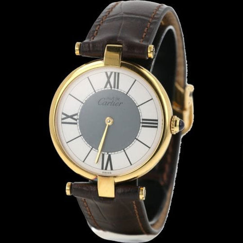 Montre Cartier Must Vendôme - Montre femme en vermeil, quartz 30 mm 58 Facettes MT43491