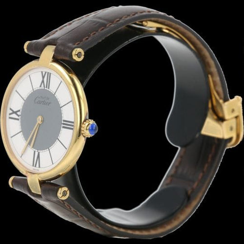 Montre Cartier Must Vendôme - Montre femme en vermeil, quartz 30 mm 58 Facettes MT43491