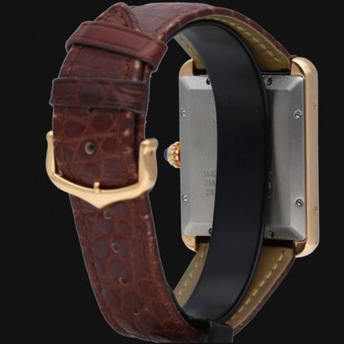 Montre Cartier Tank Solo XL - Montre en or rose et acier 58 Facettes MT43616