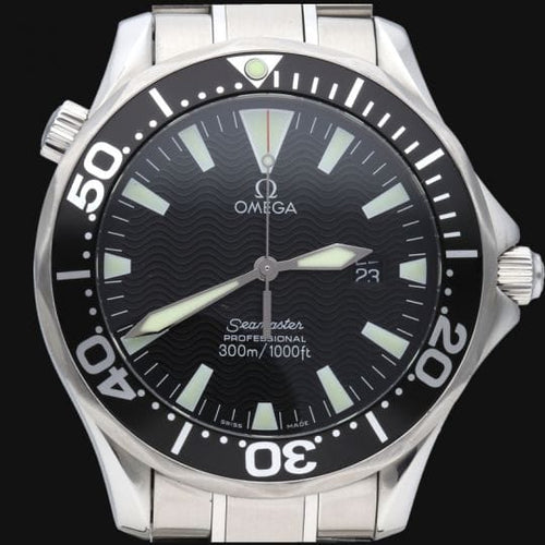 Montre Omega Seamaster 300M - Montre homme en acier, cadran noir 58 Facettes MT43664