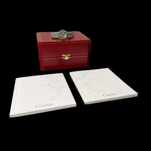 Montre Cartier Must 21 - Montre femme quartz en acier 28 mm 58 Facettes MT43100