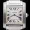 Montre Cartier Tank Française - Montre femme en acier, quartz 58 Facettes MT43941