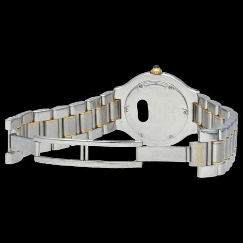 Montre Cartier Must 21 - Montre femme quartz 31 mm en or jaune et acier 58 Facettes MT42251