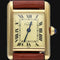 Montre Cartier Tank Vermeil - Montre femme à quartz plaquée or 58 Facettes MT43488