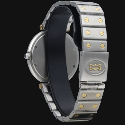 Montre Cartier Santos - Montre ronde en or jaune et acier 58 Facettes MT43414