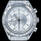 Montre Omega Speedmaster - Montre chronographe automatique en acier 58 Facettes MT43949