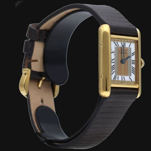Montre Cartier Tank Vermeil - Montre femme à quartz 58 Facettes MT43486