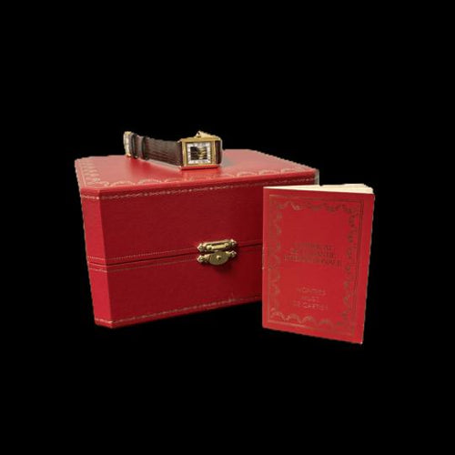 Montre Cartier Tank Vermeil - Montre femme à quartz 58 Facettes MT43486