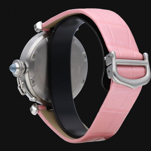 Montre Cartier Pasha C - Montre automatique 35 mm en acier 58 Facettes MT43625