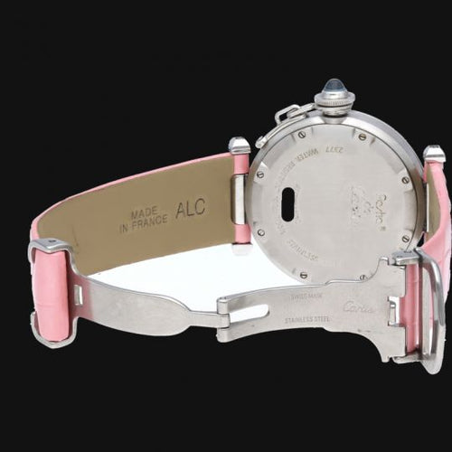 Montre Cartier Pasha C - Montre automatique 35 mm en acier 58 Facettes MT43625