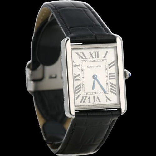 Montre Cartier Tank Solo - Montre à quartz femme 27 x 35 mm 58 Facettes MT43960
